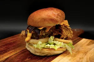 Burger BBQ du chef (Halal)