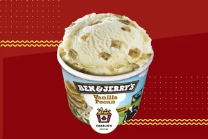 Glace Ben & Jerry's Vanilla Pecan Blondie 100 ml 🍨🍦