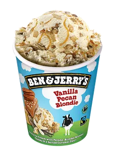 Ben & Jerry's 100 ml Vanille Pecan Blondie
