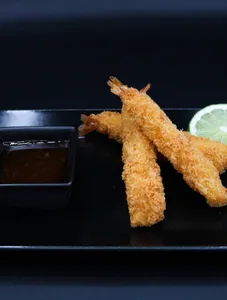 Crevettes tempura